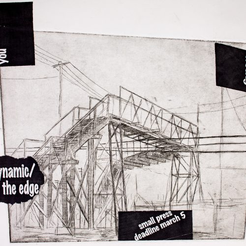 Etching
•poster for small press collective
1993