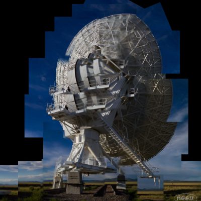 VLA collage Very Large Observatory, new mexico